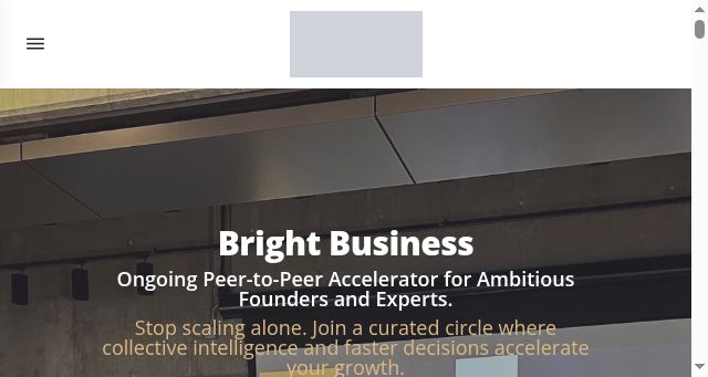 Screenshot of gobrightbusiness.com