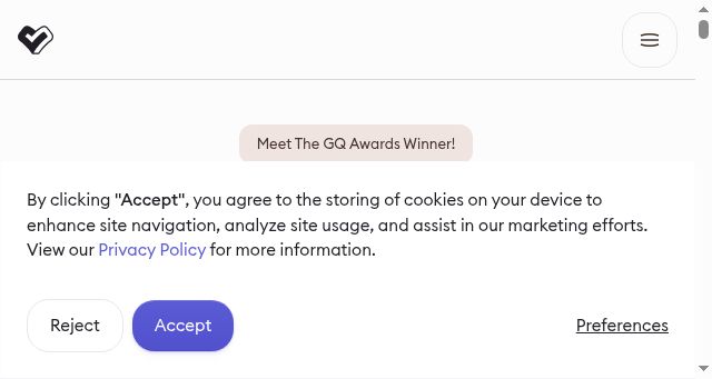Screenshot of gocertify.me