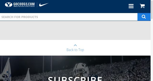 Screenshot of gocougs.com