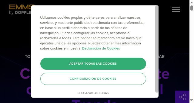 Screenshot of goemms.com