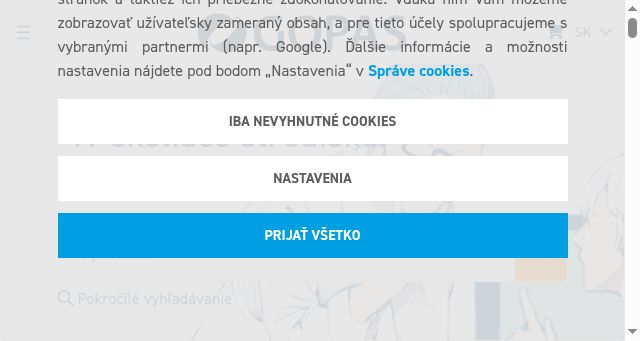 Screenshot of gopas.sk