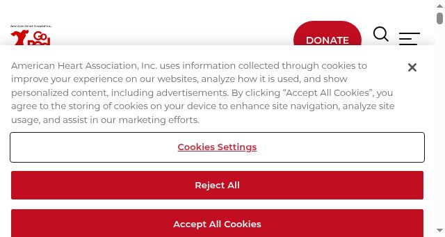 Screenshot of goredforwomen.org