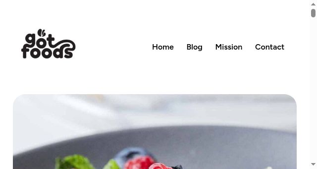 Screenshot of got-foods.com