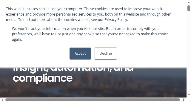 Screenshot of govmetric.com