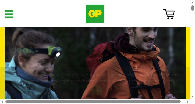 Screenshot of gpbatteries.se