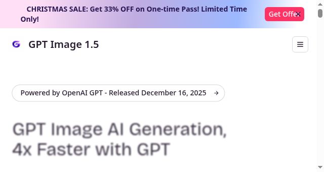Screenshot of gpt-image15.com