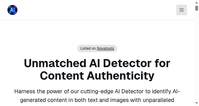 Screenshot of gptdetect.ai