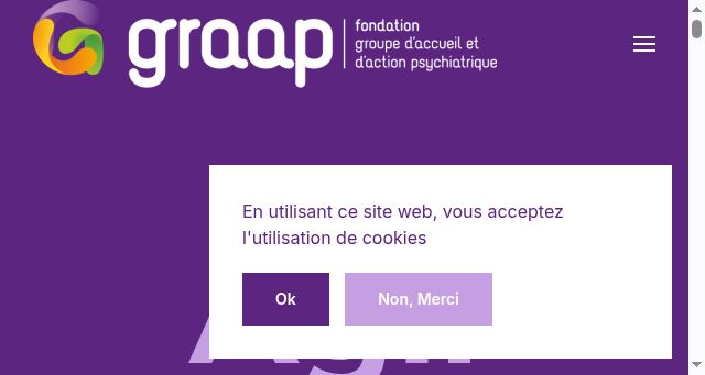 Screenshot of graap.ch