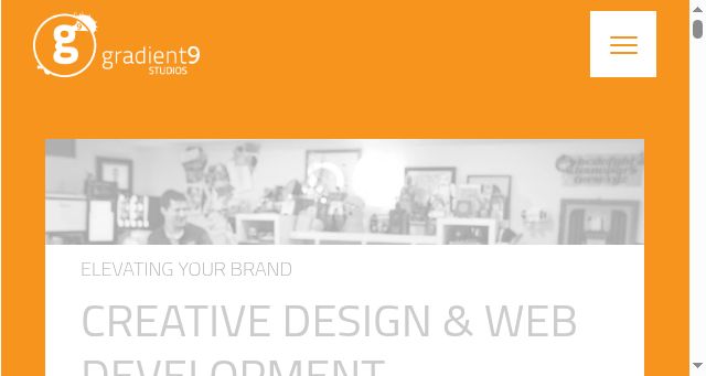 Screenshot of gradient9.com