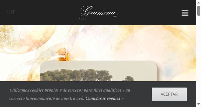 Screenshot of gramona.com