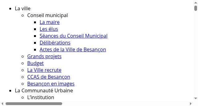 Screenshot of grandbesancon.fr