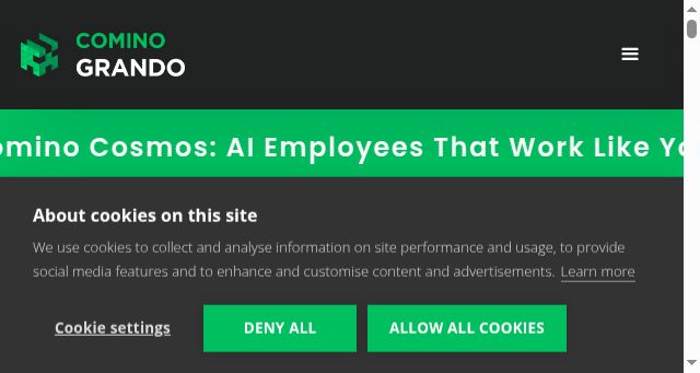Screenshot of grando.ai