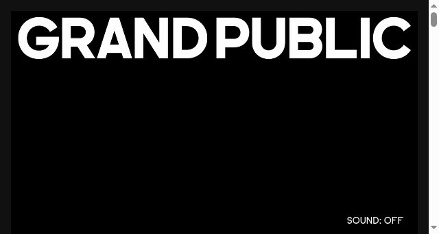 Screenshot of grandpublic.se