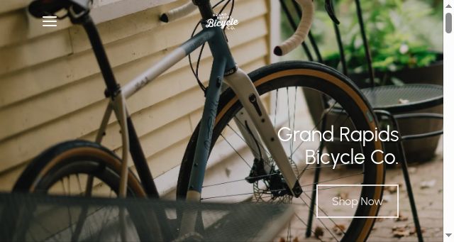 Screenshot of grandrapidsbicycles.com
