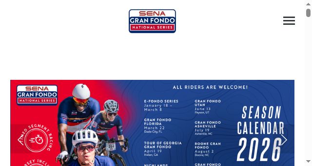 Screenshot of granfondonationalseries.com