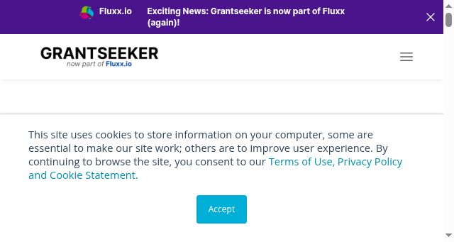 Screenshot of grantseeker.io