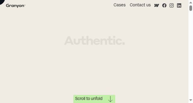 Screenshot of granyon.com