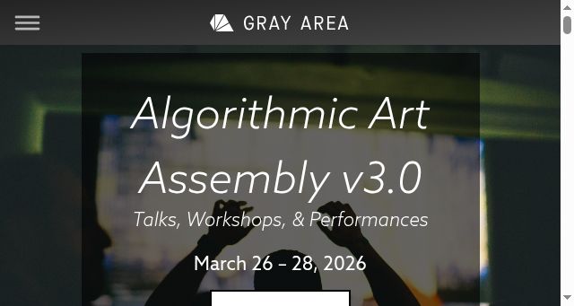 Screenshot of grayarea.org