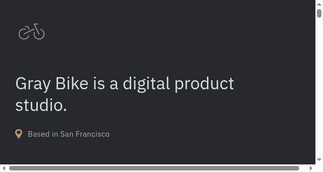 Screenshot of graybike.com