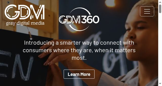 Screenshot of graydigitalmedia.com