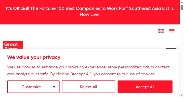 Screenshot of greatplacetowork.co.id