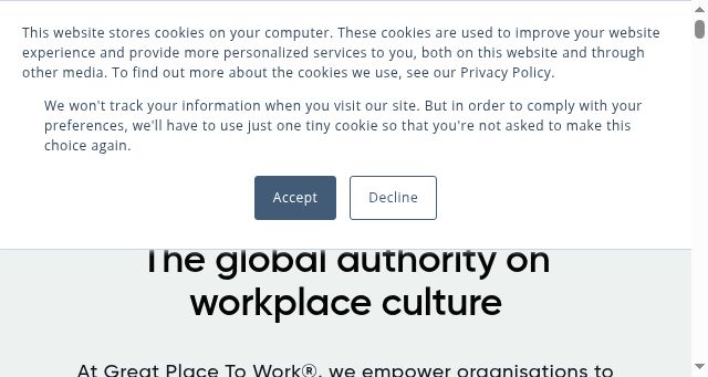 Screenshot of greatplacetowork.ie