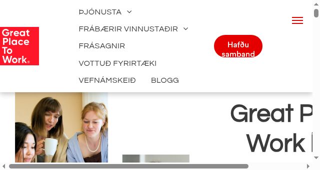 Screenshot of greatplacetowork.is