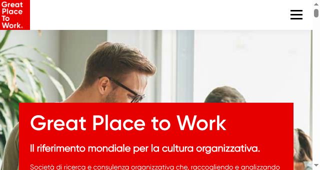 Screenshot of greatplacetowork.it