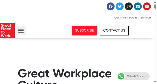 Screenshot of greatplacetowork.me