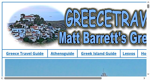 Screenshot of greektravel.com