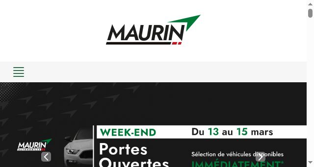 Screenshot of groupe-maurin.com