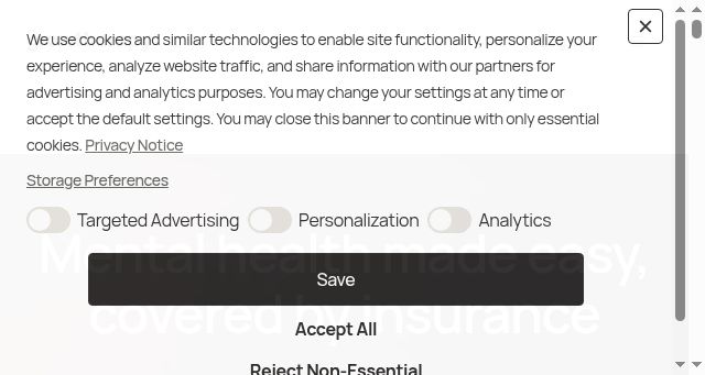 Screenshot of growtherapy.com