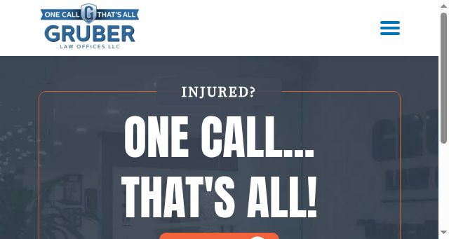 Screenshot of gruber-law.com
