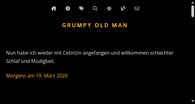 Screenshot of grumpyoldman.de