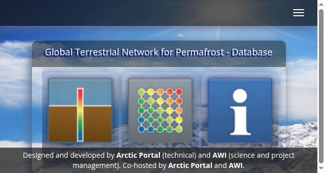 Screenshot of gtnpdatabase.org