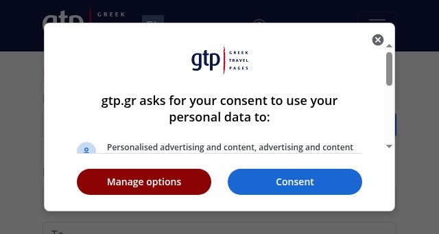 Screenshot of gtp.gr