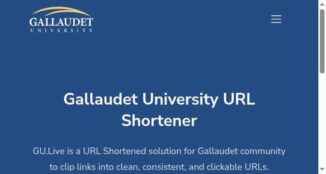 Screenshot of gu.live