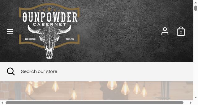 Screenshot of gunpowderandcab.com