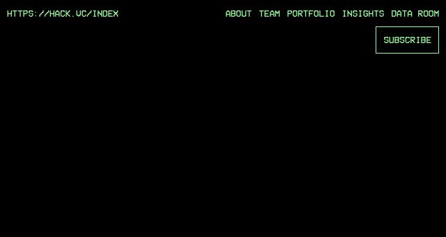 Screenshot of hack.vc
