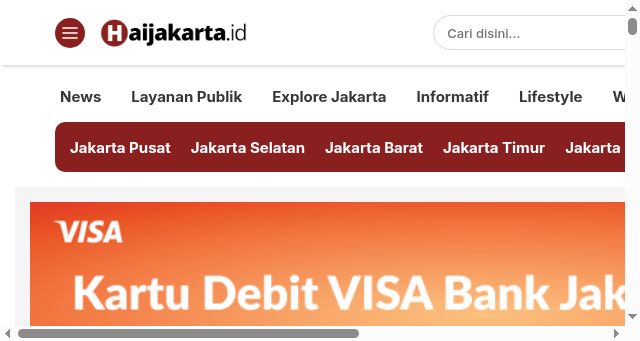 Screenshot of haijakarta.id