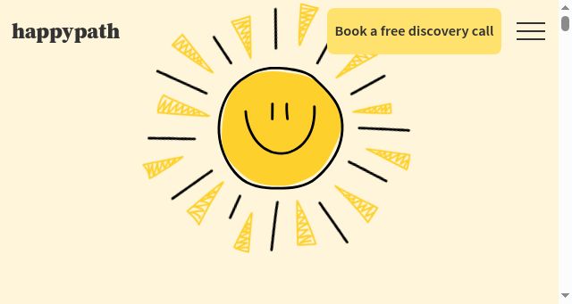 Screenshot of happypath.com.au