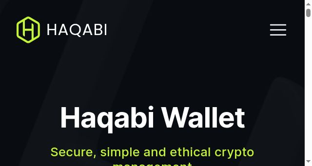 Screenshot of haqabi.com