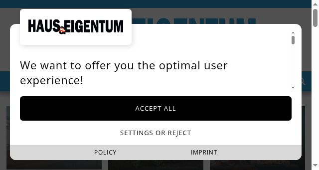 Screenshot of haus-und-eigentum.at
