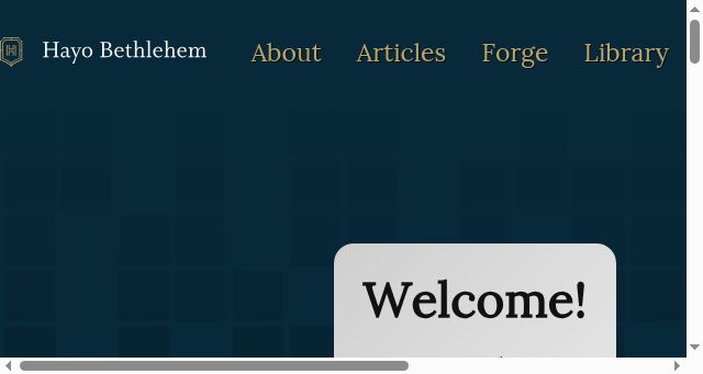 Screenshot of hayobethlehem.nl