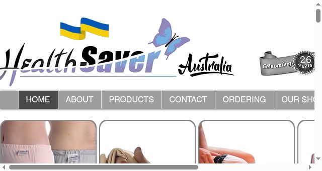 Screenshot of healthsaver.com.au