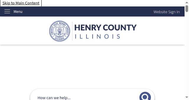 Screenshot of henrycty.com