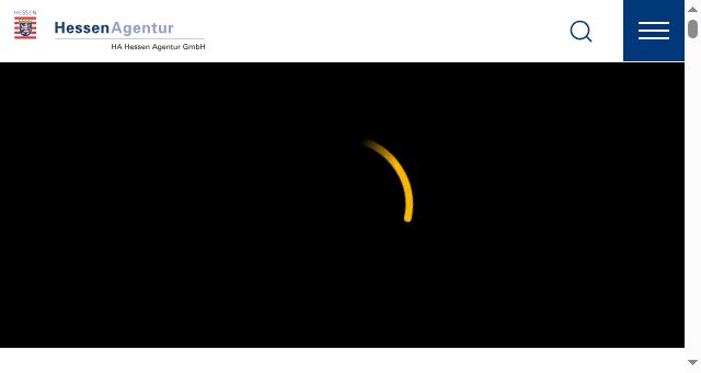 Screenshot of hessen-agentur.de