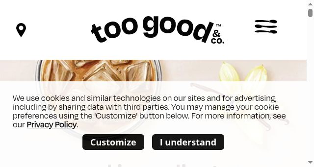 Screenshot of heytoogoodandco.com