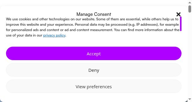 Screenshot of hintco.eu