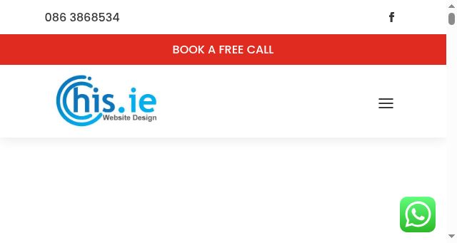 Screenshot of his.ie